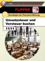 Vorschau - Unterrichtsreihen - Umsatzsteuer und Vorsteuer buchen und abschließen (FiBu-Flipper 11/11) - Deckblatt