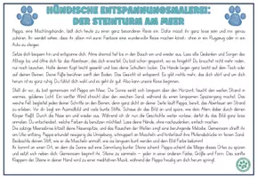Vorschau - Mal- und Bastelvorlagen - Hunde Entspannungsmalerei Fantasiereisen mit Malvorlagen Grundschule Entspannung - Seite 3