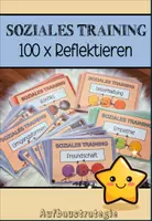Vorschau - Arbeitsblätter - 100x Soziales Training - Deckblatt