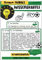 Vorschau - Bildkarten - Wissenskartei Fußball - Deckblatt
