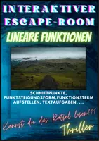Vorschau - Spiele - DEMO - Lineare Funktionen - Interaktiver Escape-Room - Seite 1