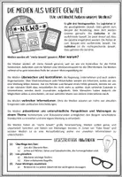 Vorschau - Unterrichtsreihen - Medien - Die Macht der Medien (Pressefreiheit, Medien als vierte Gewalt, Meinungsbildung und ethischer Journalismus) - Seite 1