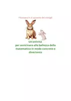 anteprima - Materiale di supporto/inclusione - Fibonacci e il quesito dei conigli - Pagina di copertina