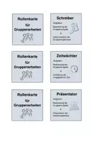 Vorschau - Arbeitsblätter - Rollenkarten für Gruppenarbeiten - Seite 1