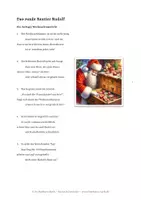 Vorschau - Arbeitsblätter - Das runde Rentier Rudolf - ein lustiges Weihnachtsgedicht - Seite 1