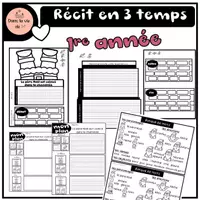 Aperçu - Préparation de séance / Séance complète - Récit en 3 temps Le père Noël est coincé dans la cheminée - Page 1