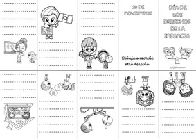 Vista previa - Manualidades / Dibujos para colorear - DÍA DE LO DERECHOS DE LA INFANCIA - página 2