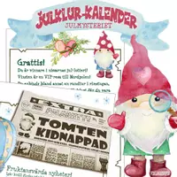 förhandsvisning - Julklurkalendern JULMYSTERIET - försättsblad
