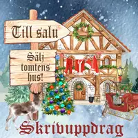förhandsvisning - Sälj Tomtens hus! En skrivuppgift - försättsblad