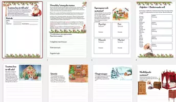 förhandsvisning - Sälj Tomtens hus! En skrivuppgift - sida 1