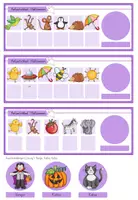 Vorschau - Fördermaterial/Inklusion - FREEBIE Anlauträtsel "Halloween" - Seite 1