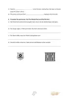 Vorschau - Arbeitsblätter - Reading Comprehension: A mysterious crime Klasse 8/9 - Seite 3