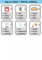 Vorschau - Arbeitsblätter - Sag es nicht Winter - DaZ/DaF, Deutsch (Spiel) - Seite 3