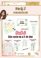 Vista previa - Decoración del aula - Pack 2 - Este curso va a ir de cine - Portada