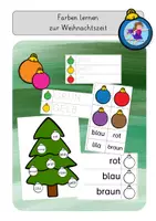 Vorschau - Unterrichtsreihen - Materialpaket Advent und Weihnachtszeit - sonderpädagogische Förderung, Vorschule, 1. Klasse - Seite 1