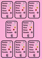Vista previa - Juegos / Gamificación - Ratón, reloj, risa, rosa ,rueda LOGOPEDIUS - página 2