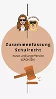 Vorschau - Arbeitsblätter - Zusammenfassungen zum Schulrecht (Referendariat) - Deckblatt