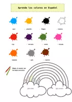 Vorschau - Arbeitsblätter - Los alimentos y los colores - Spanische Aufgaben - Seite 2