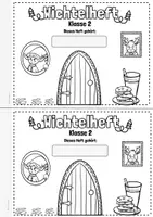 Vorschau - Unterrichtsreihen - Klasse 2, Mathe Deutsch, Wichtel Arbeitsblätter Weihnachten Selbstlernheft - Seite 1