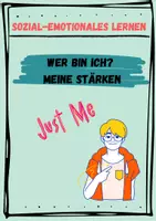 Vorschau - Stundenentwürfe - Wer bin ich? Meine Stärken erkunden - Deckblatt