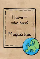 Vorschau - Spiele - I have who has - Megacities und Countries - Megastädte - Deckblatt