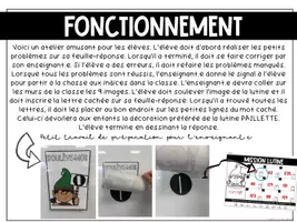 Aperçu - Feuilles d'exercices - Mission lutine CE1 petits problèmes mathématiques - Page 3