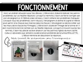 Aperçu - Feuilles d'exercices - Mission Lutine CP petits problèmes mathématiques - Page 3