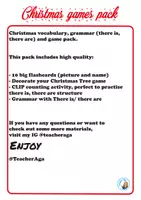 zapowiedź - Decorate a Christmas Tree, ESL game for grammar and speaking - strona 2