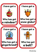 zapowiedź - Christmas "who has got, I have got" Card game , ESL, PDF - strona 1