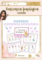 Vista previa - Refuerzo / NEE / Materiales de apoyo - Cuaderno de Conciencia fonológica (ca, co, cu, que, qui) - Portada