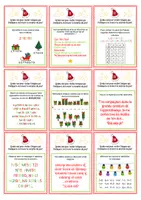 Aperçu - Jeux - Bons à gratter calendrier de l'Avent - Page de couverture
