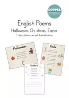 Vorschau - Arbeitsblätter - English Poems für die Grundschule - Deckblatt