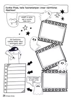 Vorschau - Spiele - Tagebuch und Lernheft - Klassenfahrt - Deckblatt