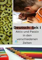 Vorschau - Arbeitsblätter - Aktiv Passiv in den verschiedenen Zeiten mit Lösung - Deckblatt