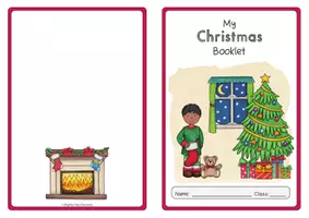 Vista previa - Hojas de trabajo - My Christmas Booklet - cuaderno de actividades (inglés) - página 1