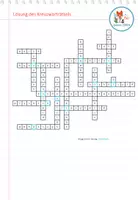 Vorschau - Arbeitsblätter - Lipide - Kreuzworträtsel (Abitur) - Seite 3