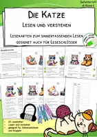 Vorschau - Arbeitsblätter - Lesen in der Volksschule / Grundschule - All-In-Paket - Seite 1