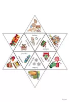 Vorschau - Spiele - Legestern - Winterzeit / Weihnachtszeit (Verben) - Seite 1