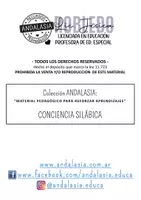 Vista previa - Refuerzo / NEE / Materiales de apoyo - Actividades: CONCIENCIA SILÁBICA - página 1