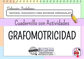 Vista previa - Refuerzo / NEE / Materiales de apoyo - Actividades: GRAFOMOTRICIDAD - Portada