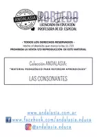 Vista previa - Hojas de trabajo - Actividades: LAS CONSONANTES - página 1