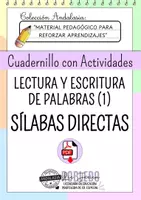 Vista previa - Hojas de trabajo - Actividades: LECTURA Y ESCRITURA DE PALABRAS 1 - Portada
