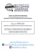 Vista previa - Hojas de trabajo - Actividades: LECTURA Y ESCRITURA DE PALABRAS 1 - página 1