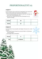 Vorschau - Arbeitsblätter - Weihnachtsaufgaben Proportionalität - Seite 3