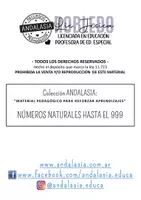 Vista previa - Hojas de trabajo - Actividades: NÚMEROS NATURALES HASTA EL 999 - página 1