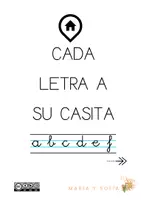 Vista previa - Otros - CADA LETRA A SU CASITA - Portada