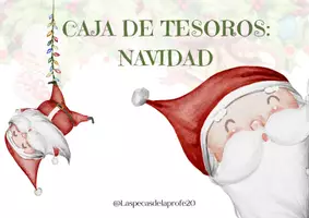 Vista previa - Refuerzo / NEE / Materiales de apoyo - CESTA/CAJA DE TESOROS: NAVIDAD - página 1