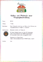 Vorschau - Arbeitsblätter - Vorgangsbeschreibung: Sparpaket (Satzanfänge & Aufsatz) - Deutsch - Kl. 3/4 - Seite 2