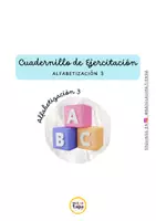Vista previa - Hojas de trabajo - Post Cuadernillo de Ejercitación Alfabetización 3 - página 1