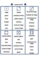 Aperçu - Jeux - Jeux de Vocabulaire thème L'Hiver - Page 2